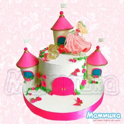 Торт в стиле Кукла Барби 2203423 стоимостью 11 600 рублей - торты на заказ  ПРЕМИУМ-класса от КП «Алтуфьево»