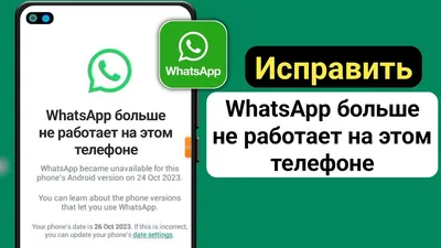 Не работает WhatsApp Business: причины и варианты решения проблем | Wazzup