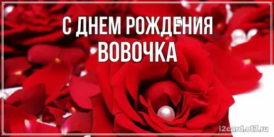 Открытка с именем Вовочка С днем рождения открытка с разноцветными шариками  и именем. Открытки на каждый день с именами и пожеланиями.