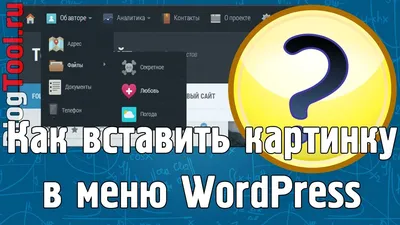 Target blank в меню wordpress