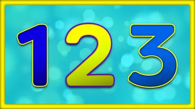 Number Song | 123 Numbers | Number Names | 1 To 10 | Counting for Kids |  Learn to Count Video - YouTube