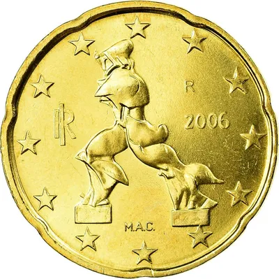 France 20 Euro Cent 1999 Paris Brass, KM:1286 MS(65-70) | MA-Shops