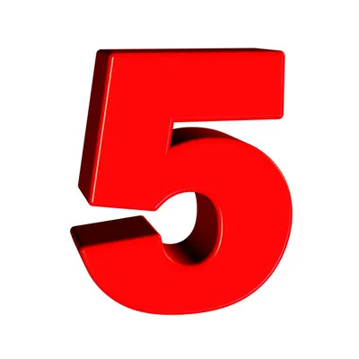 3d цифры 5 в круге на прозрачном фоне PNG , 5, число, символ PNG картинки и  пнг рисунок для бесплатной загрузки