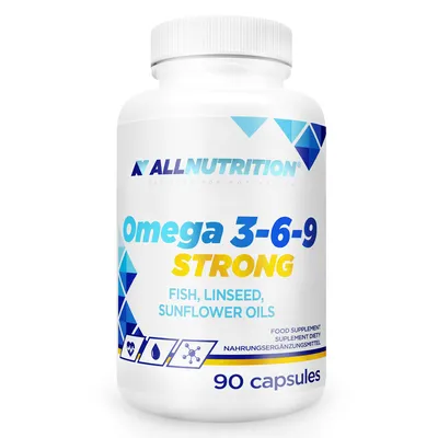 Omega 3-6-9 Strong 90 kapsułek - ALLNUTRITION • 24 zł • NAJTANIEJ • Sklep  SFD