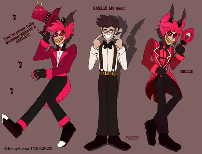 HH: Alastor (Reimagined) by SIR-PSYCH0-S3XY on DeviantArt