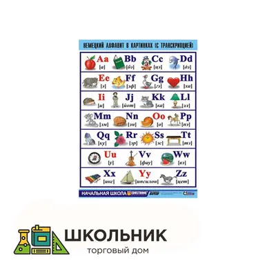 Органайзер для началки: Русский алфавит в картинках