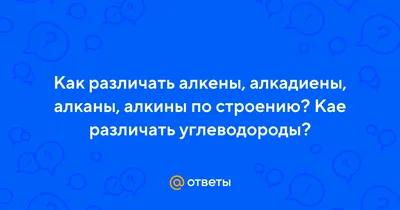 Алкины. Ацетилен – представитель алкинов.