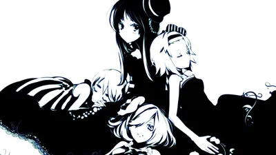 Black and white wallpapers anime | Фотографии профиля, Картины ренуара,  Винтаж постеры исполнителей