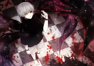 Wallpaper | Anime | photo | picture | blood, girl, face