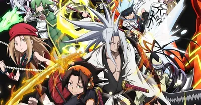 shaman king anime Decorative Painting Canvas 24x36 Poster Wall Art Living  Room Posters Bedroom Painting