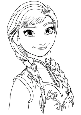 Раскраска Анна и Эльза | Раскраски Холодное сердце 2 (Frozen 2 coloring  pages). Раскраска Холодное сердце 2