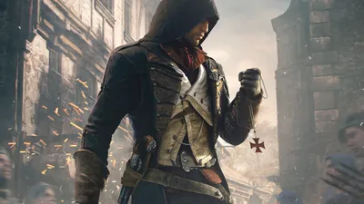 Картинка Assassin's Creed Assassin's Creed Unity Париж Выстрел