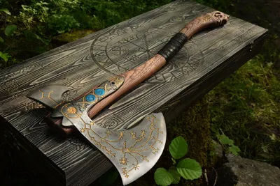 Ragnar Lothbrok Viking Battle Axe - Odin's Treasures