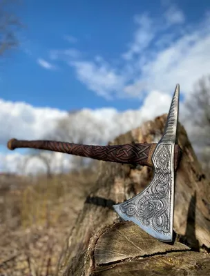 Hand forged Carving axe, Carpenters axe, Swedish axe, Viking Axe , Sloyd  Spoon Carving axe - The Spoon Crank