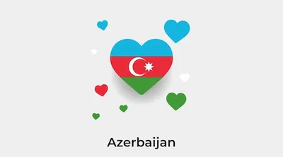 Love Azerbaijan. The woman holds a heart in the form of the flag of  Azerbaijan on her chest. Concept of patriotism Stock Photo - Alamy