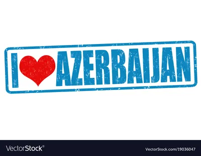 Premium Vector | Azerbaijan flag heart shape with additional hearts icon  vector illustration