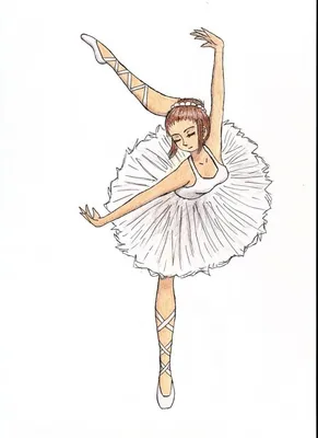 [76+] Балерина картинки для срисовки обои