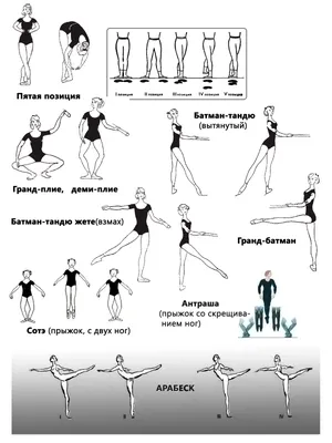 Балетные термины с картинками