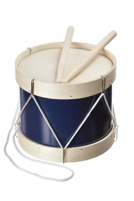Барабан детский с палочками DEKKO HD7B синий - купить с доставкой по  выгодным ценам в интернет-магазине OZON (260932789)