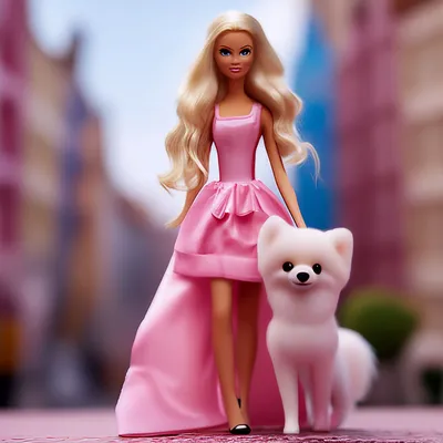 Куклы Barbie и Summer 'Стильные подруги', из серии 'Дом Мечты Барби'  (Barbie Dream House), Mattel [BDB42]