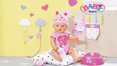 Кукла Baby Born Беби Борн девочка 43 см Soft Touch Copper Kids 16903341  купить в интернет-магазине Wildberries