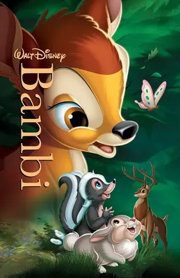 STL file Disney Bambi wall art Bambi wall decor 2d art Disney fanart 🎨・3D  printable design to download・Cults