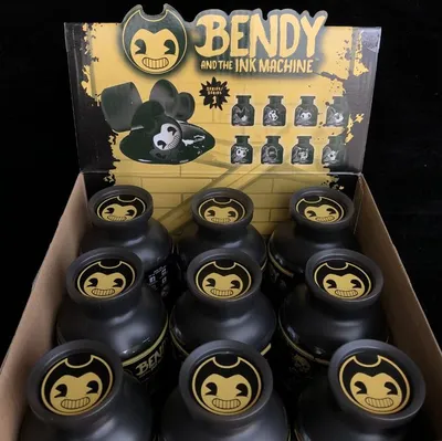 Бенди и Чернильная Машина Bendy and the Ink Machine Слайм с сюрприз  фигуркой Чернильный слайм с загадочной фигуркой – лучшие товары в  онлайн-магазине Джум Гик