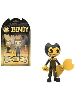 Подвижная фигурка Бенди из Бенди и Чернильная машина Bendy And the ink  machine 18980388 купить в интернет-магазине Wildberries