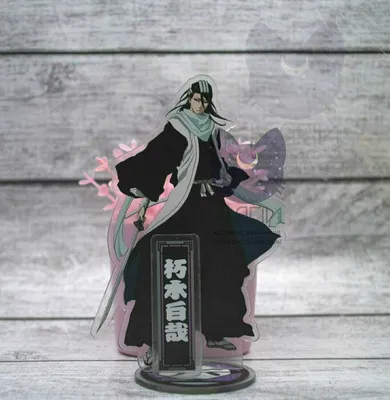 Купить Фигурка-стенд по аниме \"Блич\" Бьякуя Кучики - Figure acrylic stand  \"Bleach\" Byakuya Kuchiki в аниме магазине Няпи