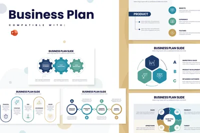 Business Meeting PowerPoint Template - PresentationGO