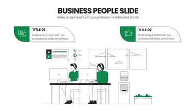 Success Business People Infographic Powerpoint Template and Google Slides  Theme