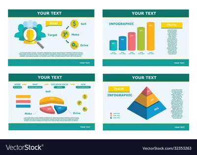 Vector business powerpoint presentation slides template green color design  minimalist business layout template design 22694285 Vector Art at Vecteezy