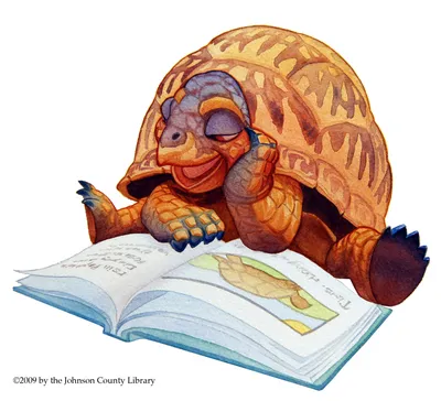Милая черепаха с подарком иллюстрация вектора. иллюстрации насчитывающей  утеха - 108125217