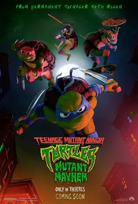 Рецензия на мультфильм «Черепашки-ниндзя: Хаос мутантов» / Teenage Mutant  Ninja Turtles: Mutant Mayhem