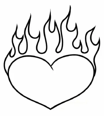 Printable Heart Coloring Pages PDF - Coloringfolder.com | Love coloring  pages, Heart coloring pages, Fire heart