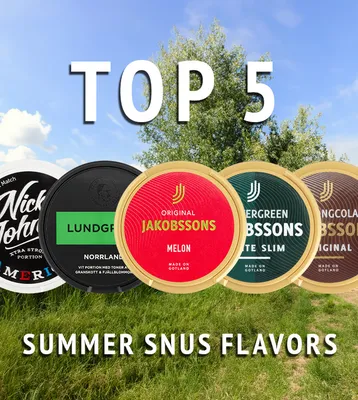 Snus strength: which varieties are the strongest?