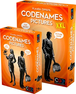 Codenames Pictures game review - Meeples Overboard