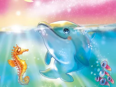 Фото и Картинки для детей «Дельфин»