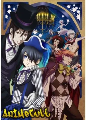 Смотри Аниме Тёмный дворецкий: Книга Цирка | Black Butler: Book of Circus |  Kuroshitsuji: Book of Circus онлайн