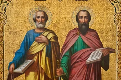 12 июля - день памяти апостолов Петра и Павла