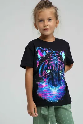 Детская футболка с принтом,Детские футболки для мальчика,оверсайз купить по  цене 311 ₽ в интернет-магазине KazanExpress
