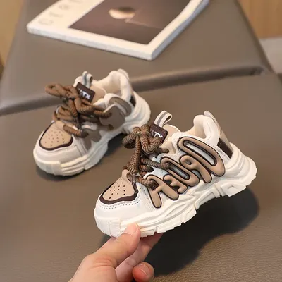 Детская обувь, осенняя спортивная обувь для девочек и мальчиков, детская  обувь в Корейском стиле, брендовая Уличная Повседневная обувь с буквами |  AliExpress
