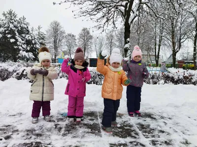 Зимние забавы в нашем детском саду — МБДОУ «Детский сад №37»