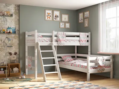 Детская кровать Ламинат купить в СПб|Интернет магазин Лего-Мебель
