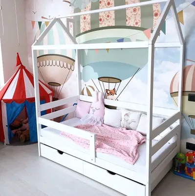 ДЕТСКИЕ КРОВАТИ МАНЯ|МАССИВ в Instagram: «Вы часто просите нас показать  кровати для 3х детей. Особенно такие, которые … | Детские кровати, Кровати,  Квартира детская