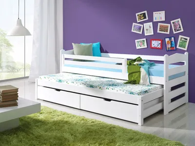 Большой выбор детских кроватей размером 80Х190 от известных российских  производителей: Промтекс-ориент, DreamLine, Sontelle и Орматек