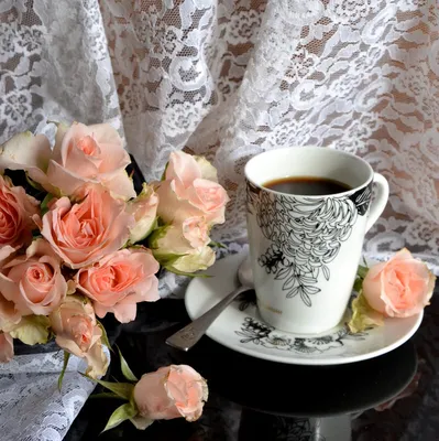 С Пятницей, Друзья! ☕🥰💐🌹💋❤️🕊️🌼😘 | Доброе утро, Утро пятницы, Открытки