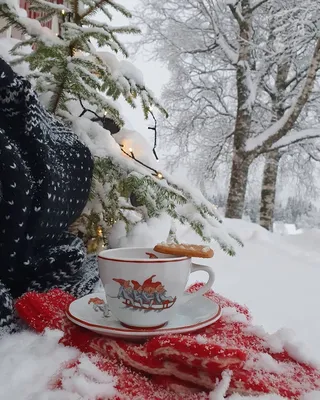 Доброе утро, снежное, морозное» — создано в Шедевруме