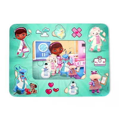 Купить фигурки Doc McStuffins Доктор Плюшева набор фигурок для ванной  525894, цены на Мегамаркет