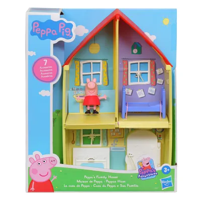 Набор игровой Свинка Пеппа Семейный дом Peppa's Family House Playset  Большой Бренд – купить по цене 6340 рублей с бесплатной доставкой по России